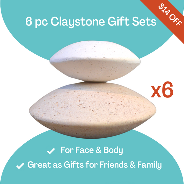 6 PC Clay Stone Sets