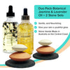 🌟 Duo Pack Botanical Lavender + Jasmine Oils + Stone Sets