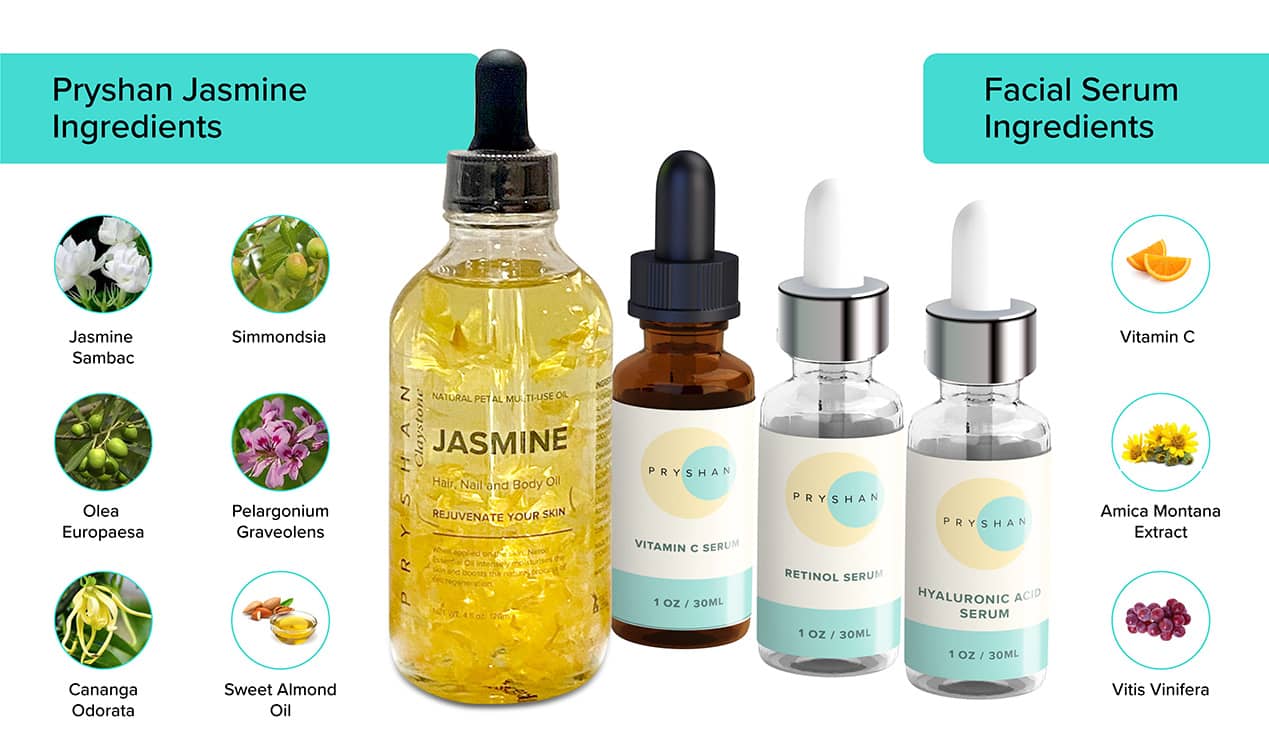 Jasmine Oil Pamper Pack-Skin Rejuvenation Bundle